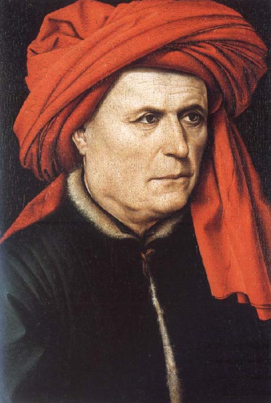 Robert Campin Portrait of a Man oil painting image